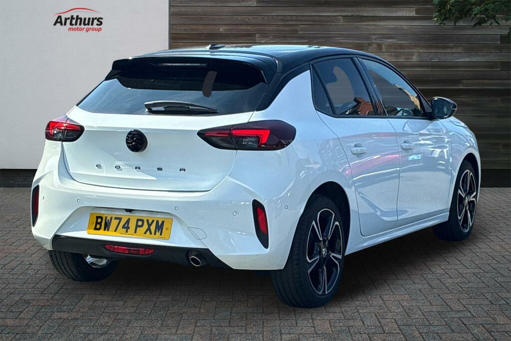 Vauxhall Corsa Gs BW74PXM White #3