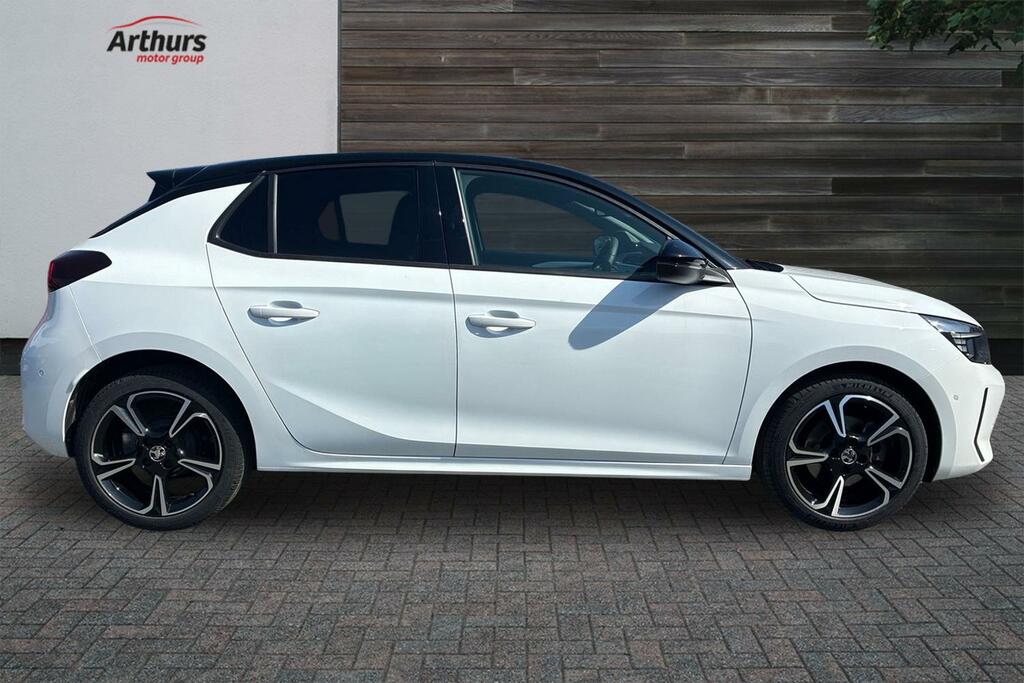 Vauxhall Corsa Gs BW74PXM White #2