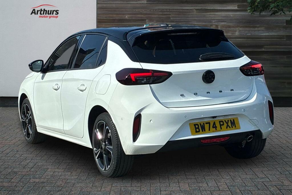 Vauxhall Corsa Gs BW74PXM White #5