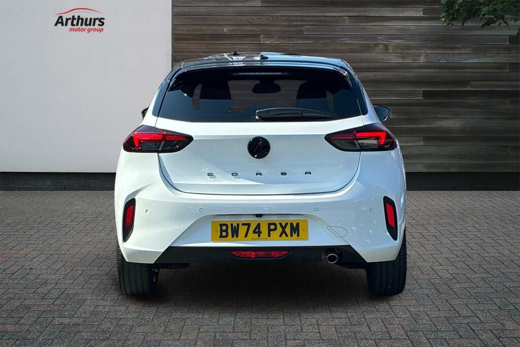Vauxhall Corsa Gs BW74PXM White #4