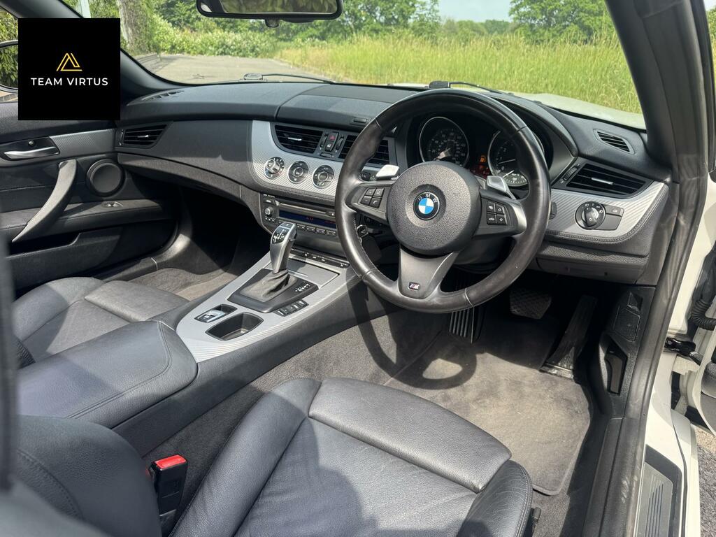 BMW Z4 2.5 23I M Sport Convertible Sdrive White #4