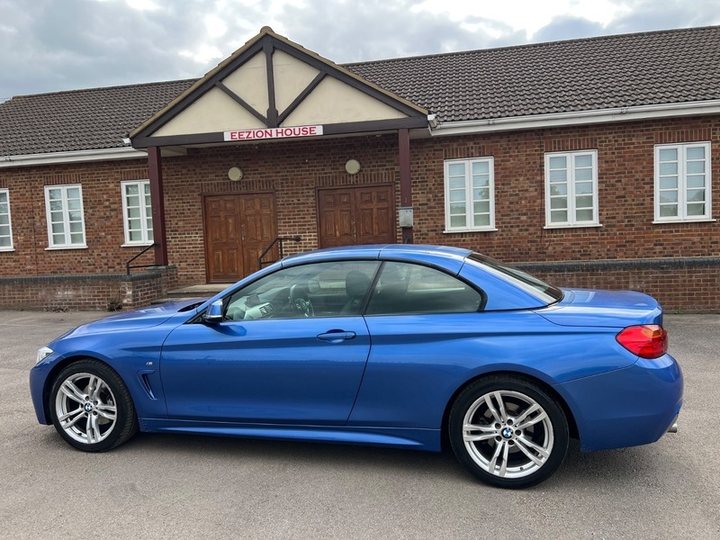 BMW 4 Series 420D M Sport Blue #4