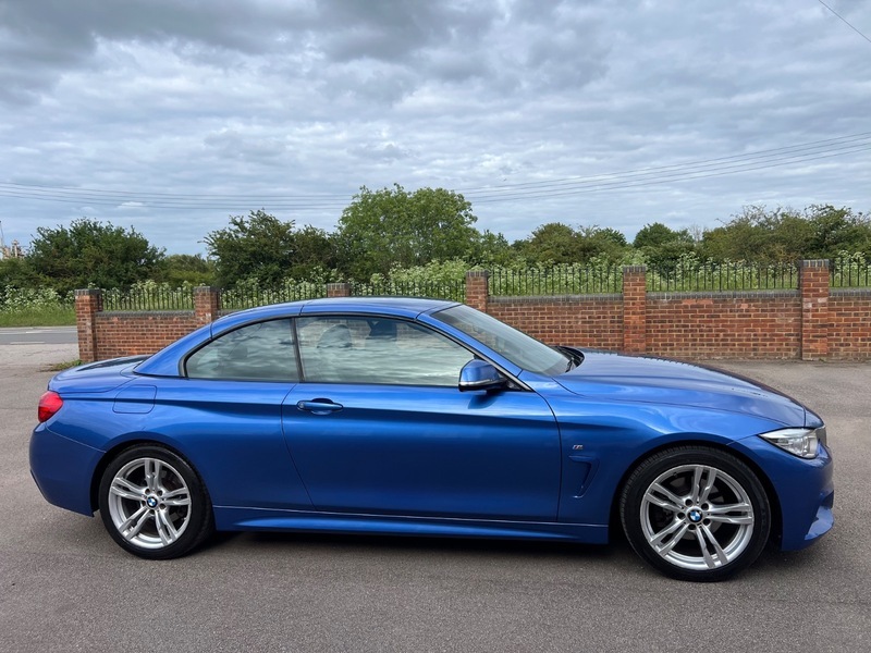 BMW 4 Series 420D M Sport Blue #6