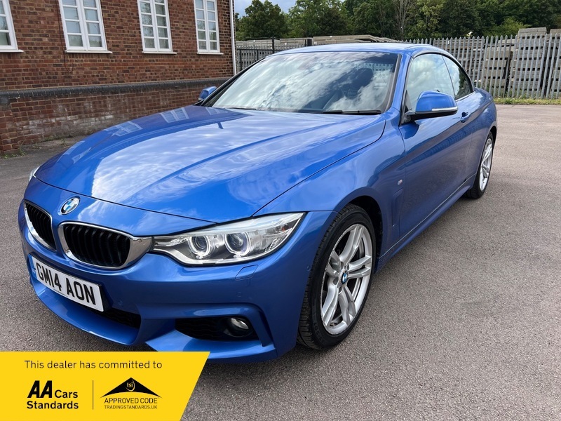 BMW 4 Series 420D M Sport Blue #3