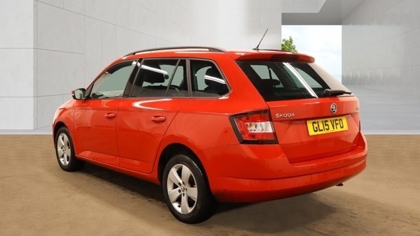 Skoda Fabia Se Tsi Dsg Red #5