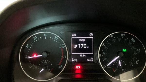 Skoda Fabia Hatchback Blue #12