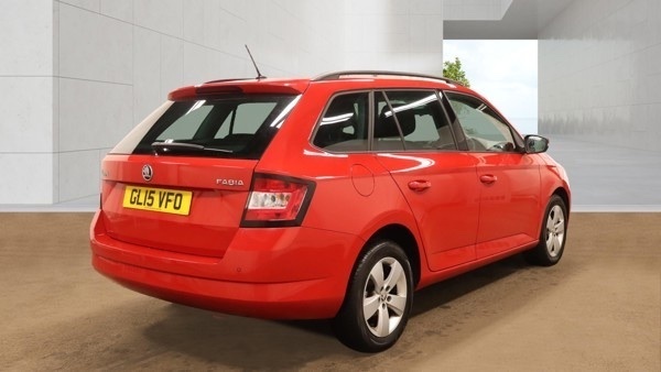 Skoda Fabia Se Tsi Dsg Red #4