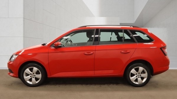 Skoda Fabia Hatchback Blue #8