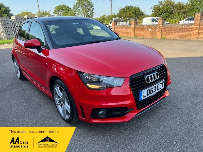Audi A1 Sportback Tfsi S Line Red