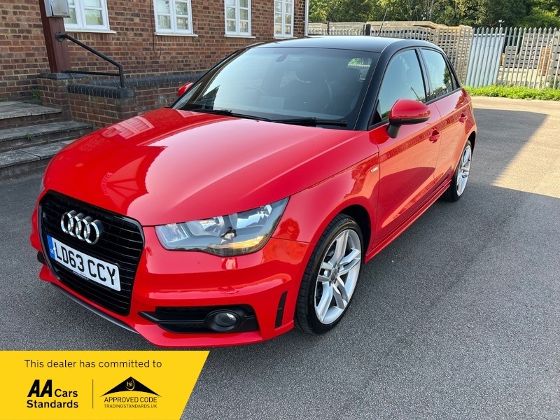 Audi A1 Sportback Tfsi S Line Red #3
