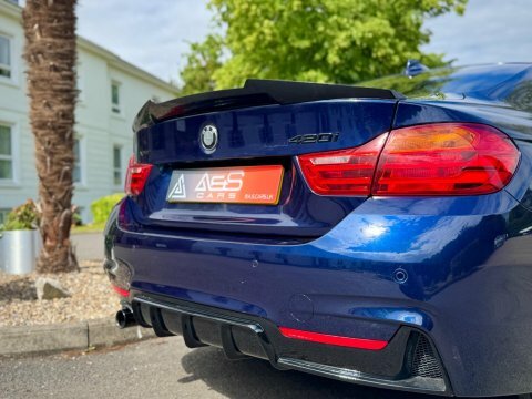 BMW 4 Series 2.0 420I M Blue #2