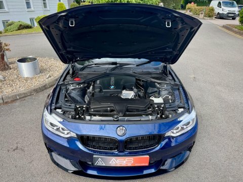 BMW 4 Series Convertible 435I M Sport 3.0 302 Bhp Black #40