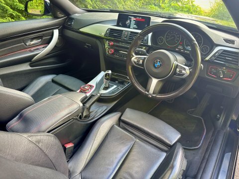BMW 4 Series Convertible 435I M Sport 3.0 302 Bhp Black #66