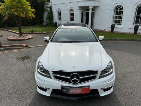 Mercedes-Benz C Class 6.3 C63 V8 HK13FJZ White #5