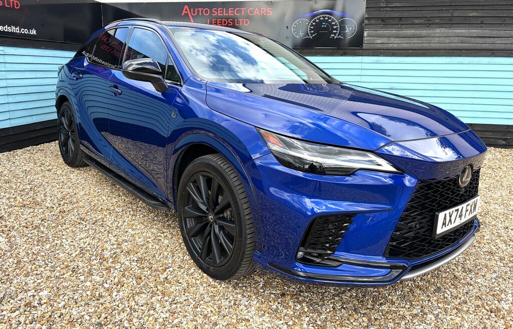 Lexus RX 2.4 500H Turbo F Sport Suv Hybrid Blue #4