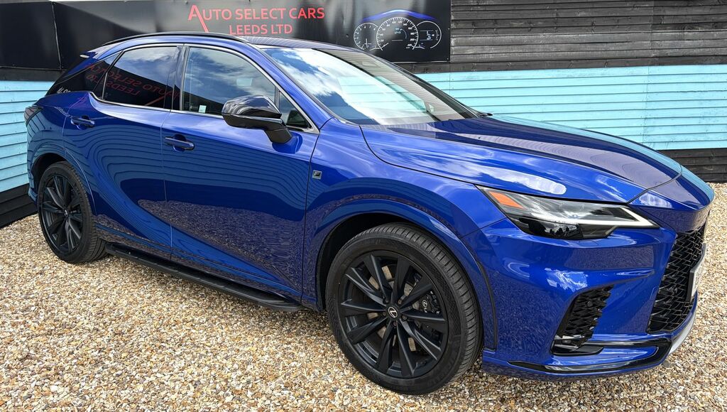 Lexus RX 2.4 500H Turbo F Sport Suv Hybrid Blue #3