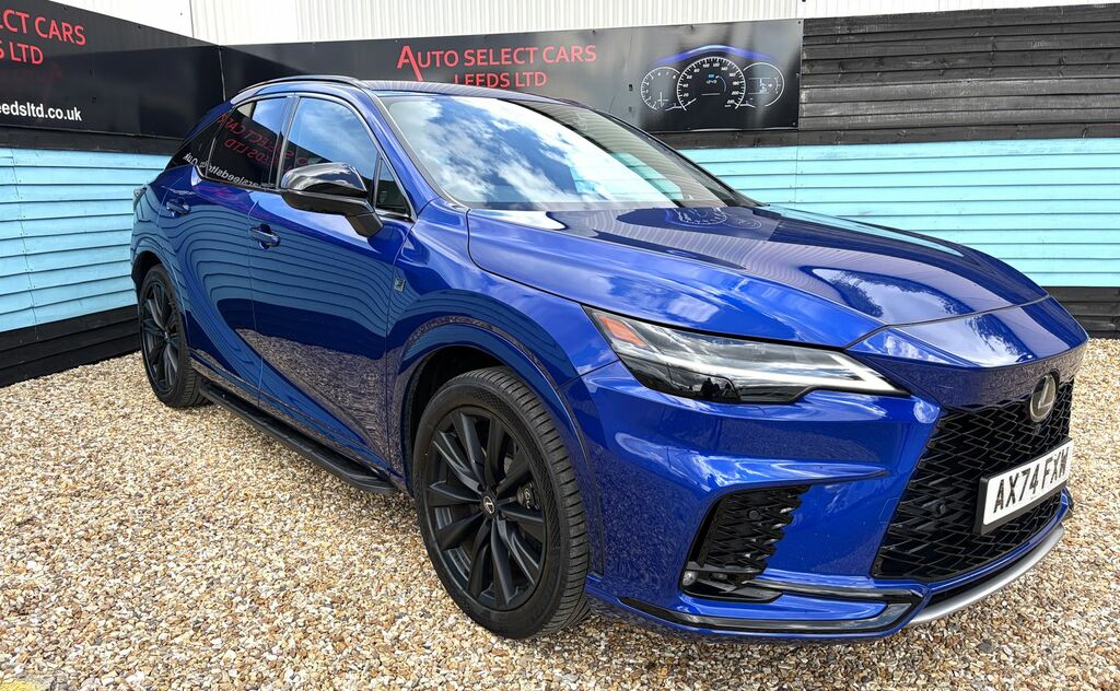 Lexus RX 2.4 500H Turbo F Sport Suv Hybrid Blue