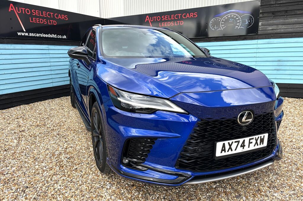 Lexus RX 2.4 500H Turbo F Sport Suv Hybrid Blue #2