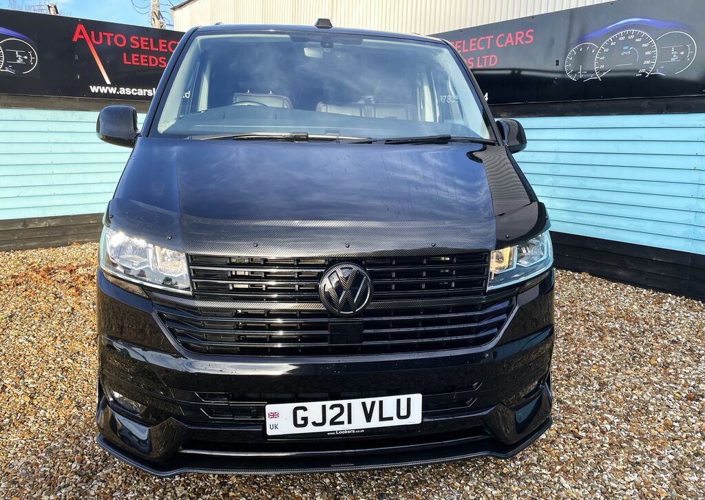 Volkswagen Transporter T6.1 2.0 Tdi T30 Highline Panel Van Man GJ21VLU Black #5