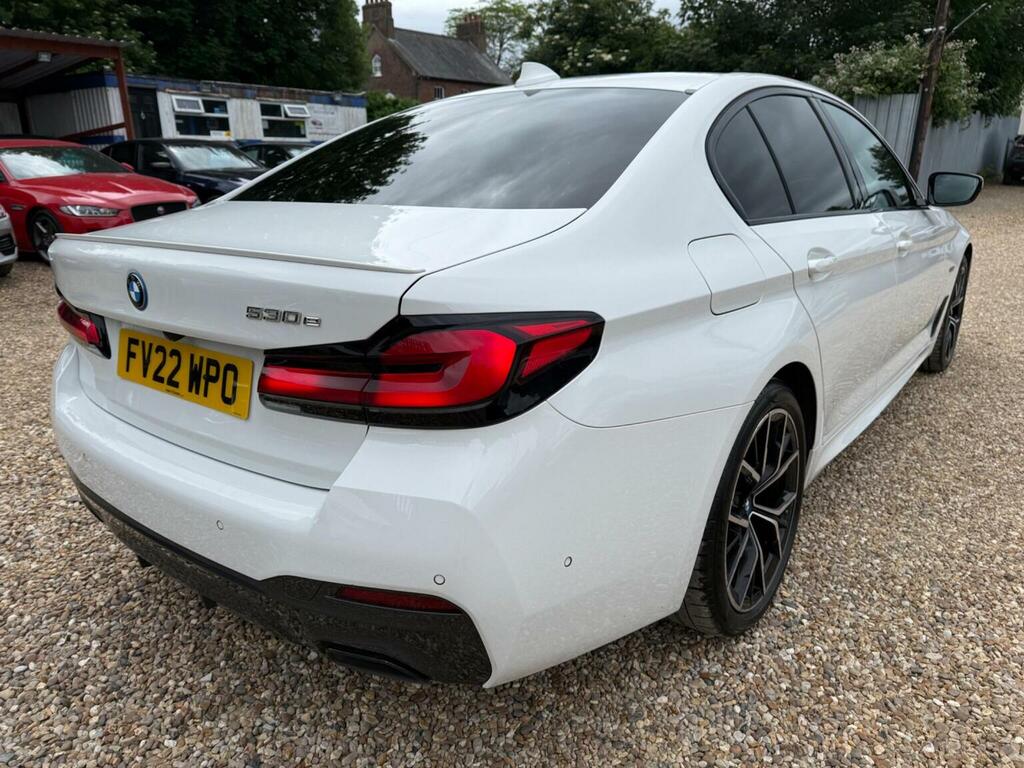 BMW 5 Series 2.0 530E 12Kwh M Sport Steptronic Euro 6 Ss White #5