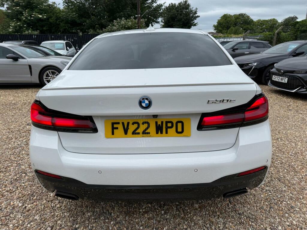 BMW 5 Series 2.0 530E 12Kwh M Sport Steptronic Euro 6 Ss White #6
