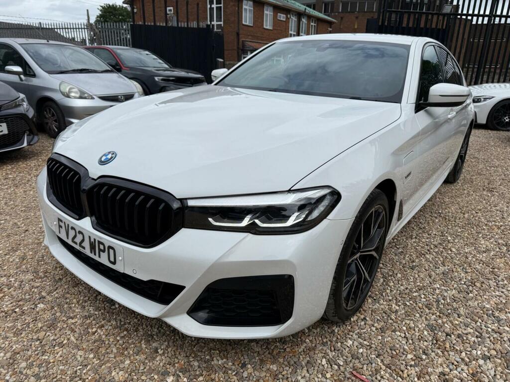 BMW 5 Series 2.0 530E 12Kwh M Sport Steptronic Euro 6 Ss White #3