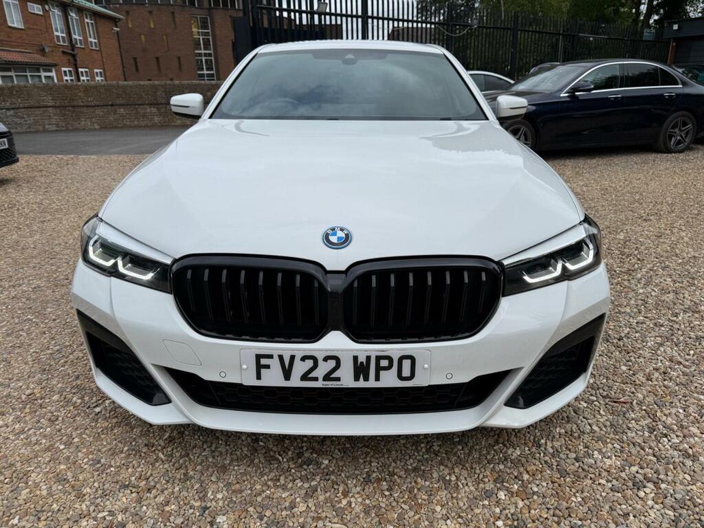 BMW 5 Series 2.0 530E 12Kwh M Sport Steptronic Euro 6 Ss White #2