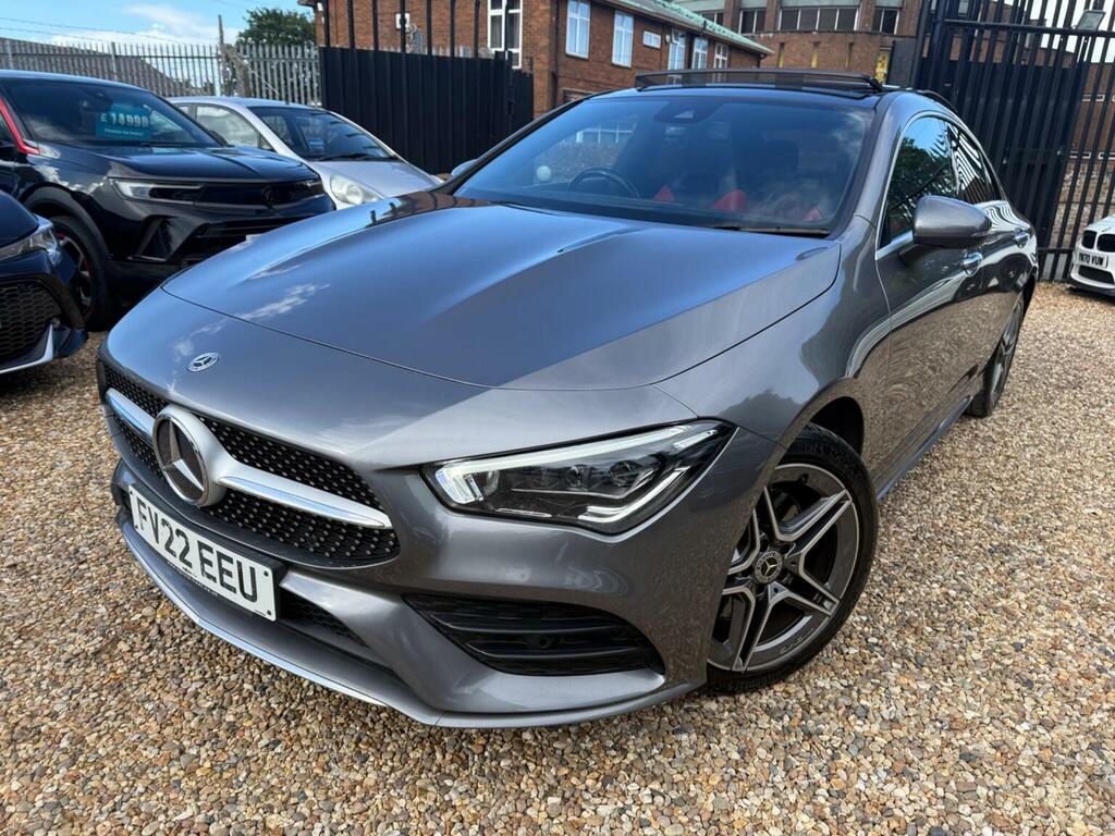 Mercedes-Benz CLA Class Saloon 1.3 Cla250e 15.6Kwh Amg Line Premium Plus FV22EEU Grey #3