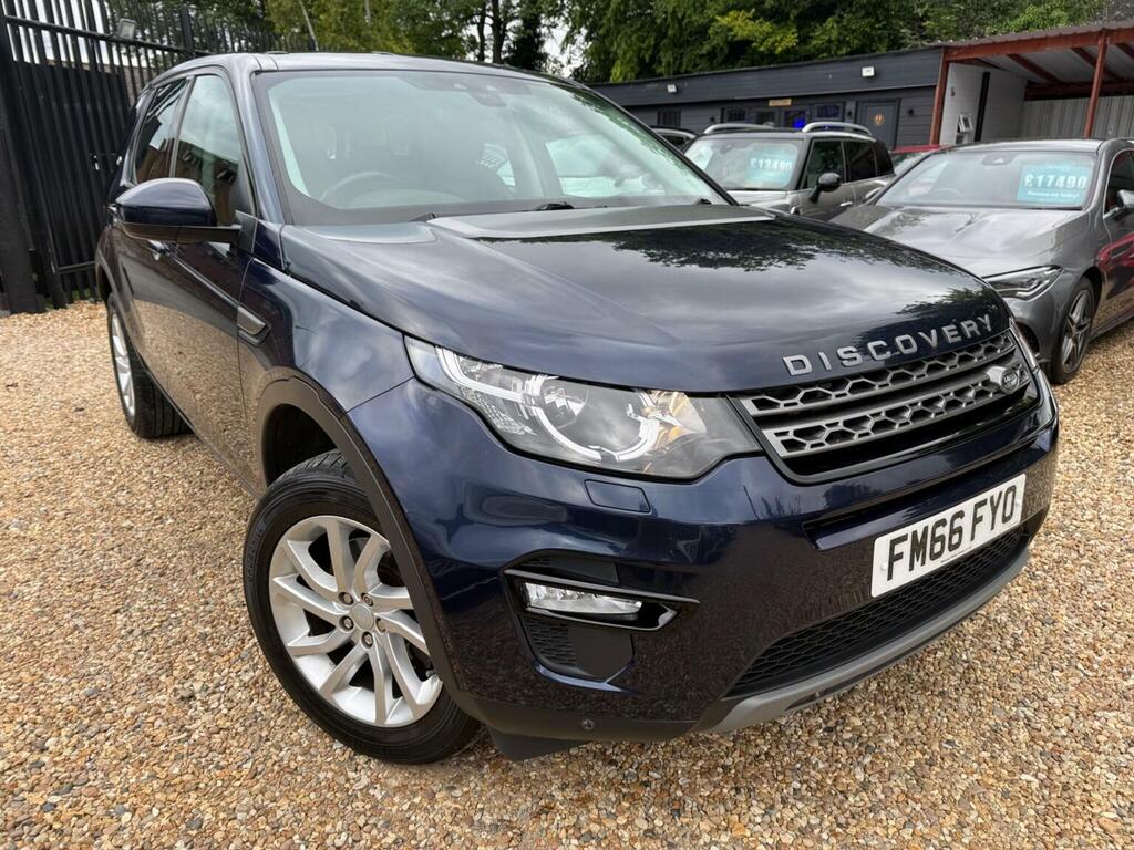 Land Rover Discovery Sport 2.0 Td4 Se Tech 4Wd Euro 6 Ss Blue