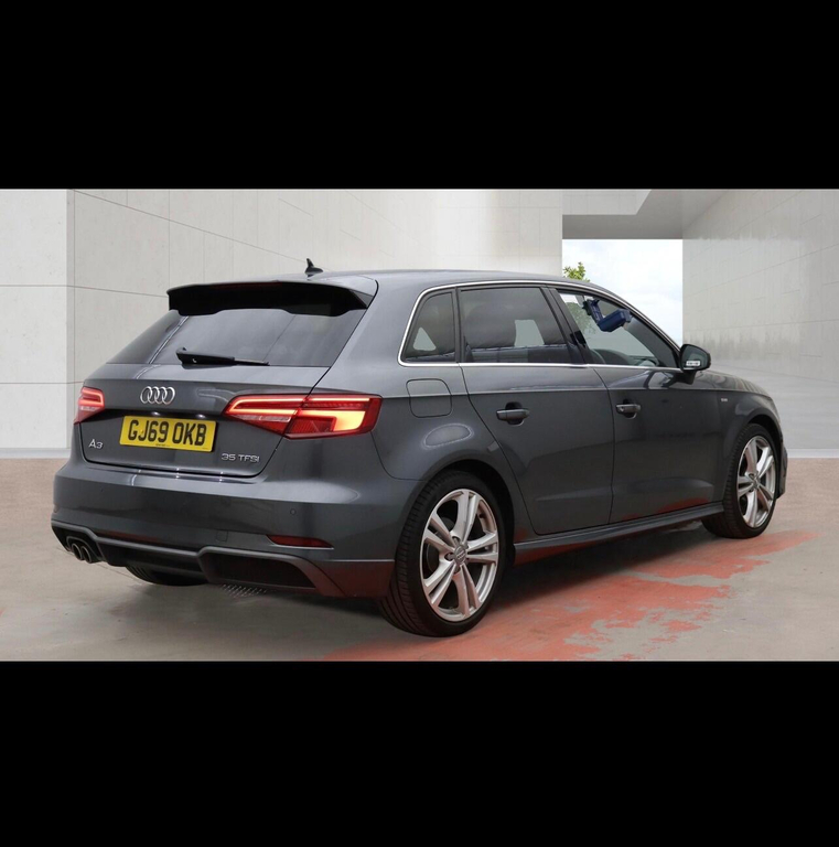 Audi A3 1.5 Tfsi Cod 35 S Line Sportback S Tronic Euro 6 GJ69OKB Grey #4