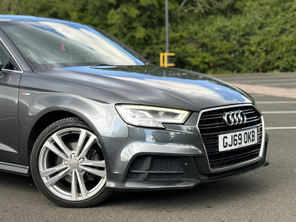 Audi A3 1.5 Tfsi Cod 35 S Line Sportback S Tronic Euro 6 GJ69OKB Grey #6