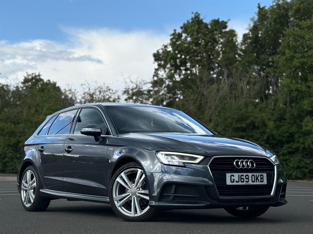 Audi A3 1.5 Tfsi Cod 35 S Line Sportback S Tronic Euro 6 GJ69OKB Grey #4