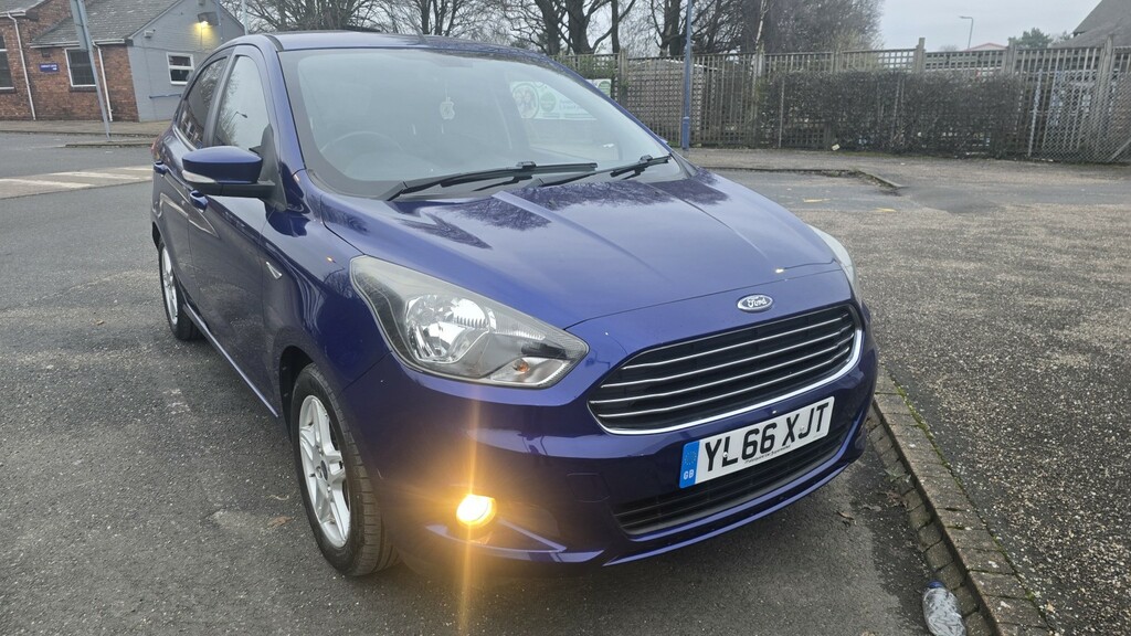 Ford KA+ Hatchback 1.2 Ti-vct Zetec 201766 YL66XJT Blue