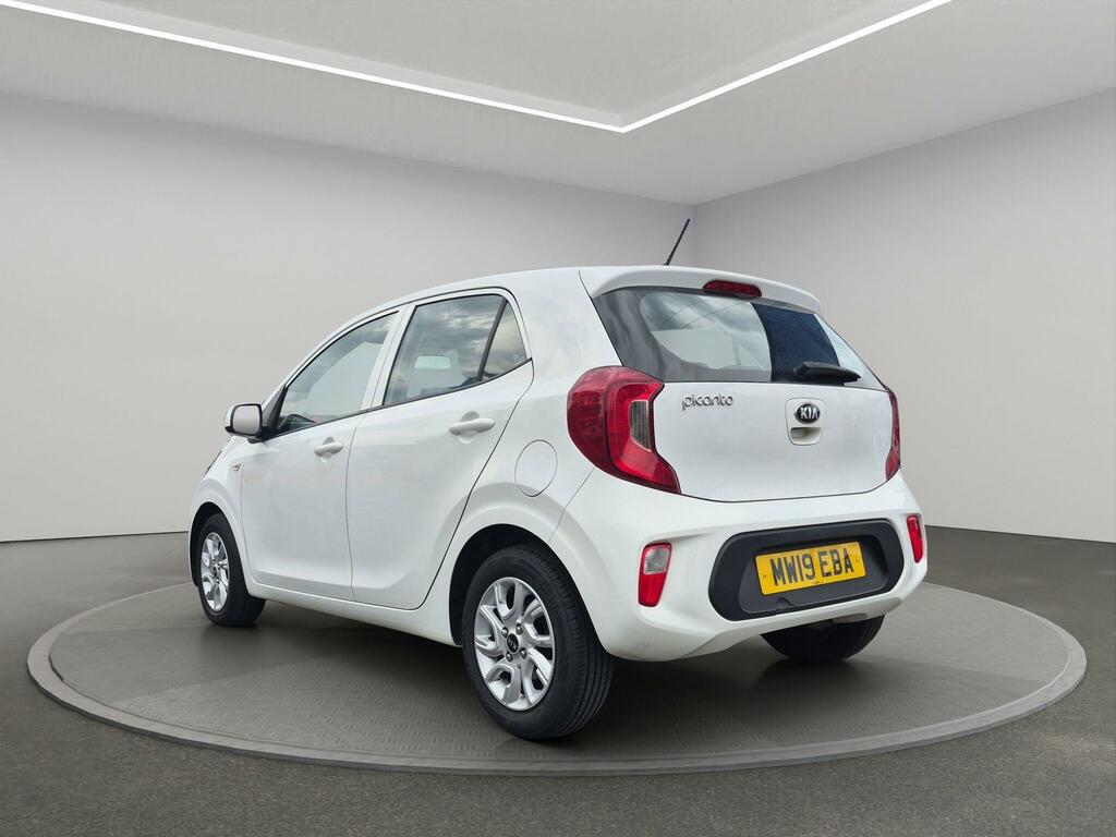 Kia Picanto Hatchback White #4