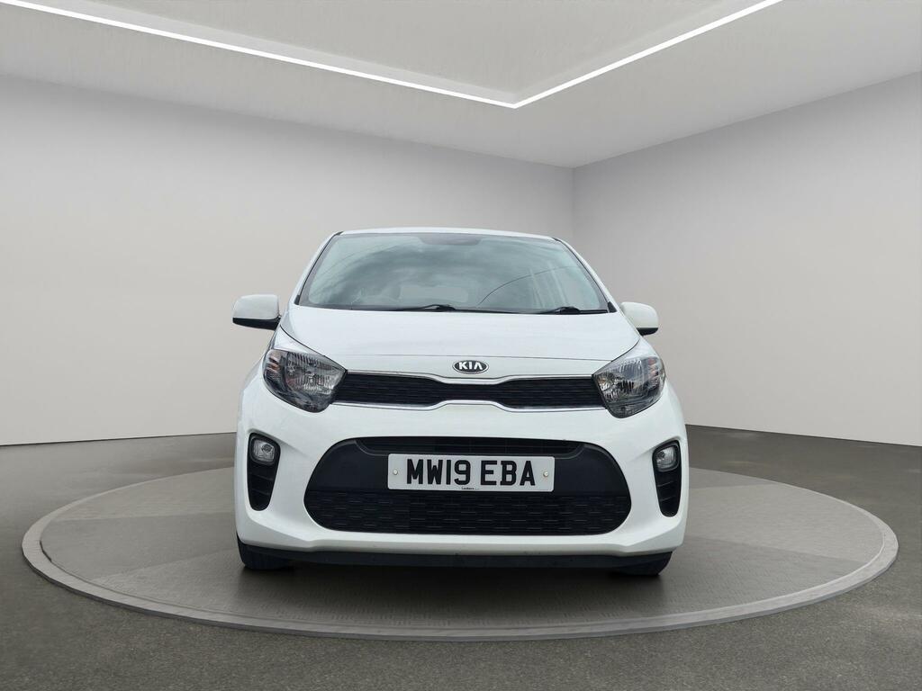 Kia Picanto Hatchback White #2