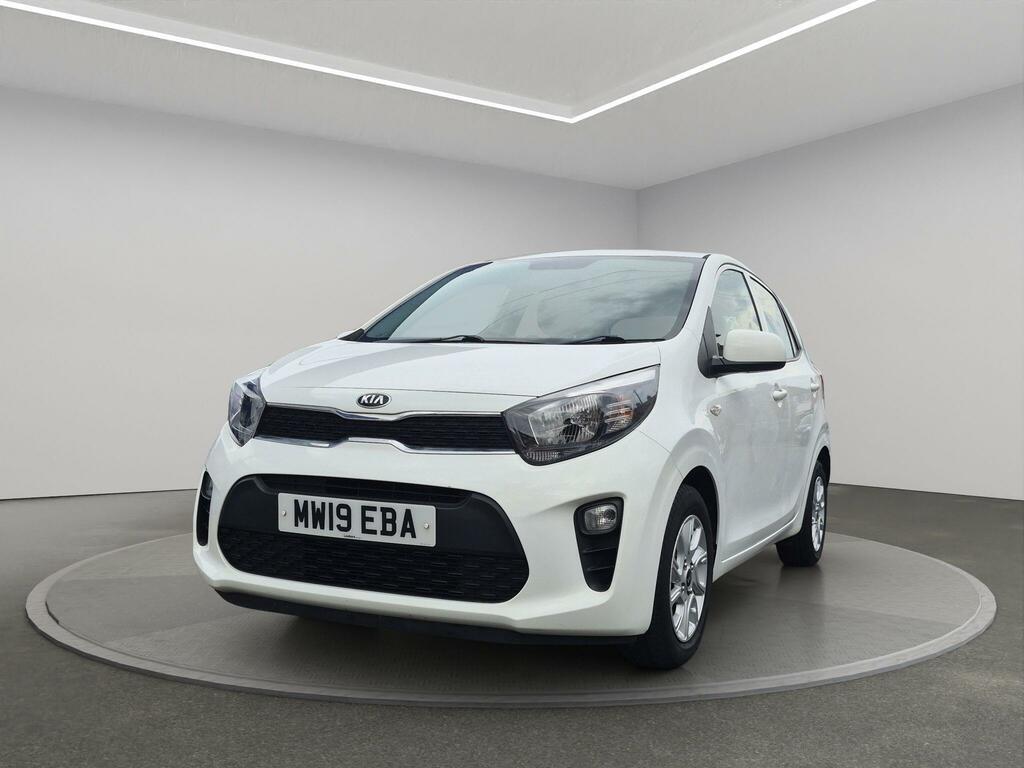 Kia Picanto Hatchback White #3