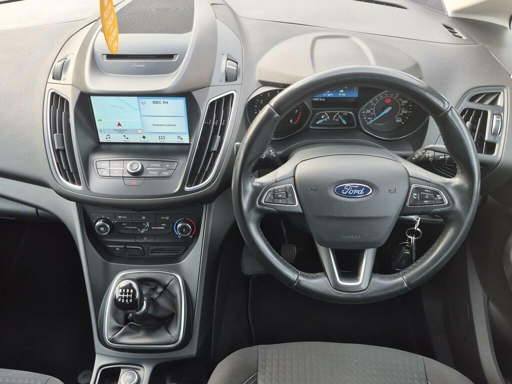 Ford C-Max 1.6 Ti-vct 125 Zetec Mpv Fantasic Condition Silver #47