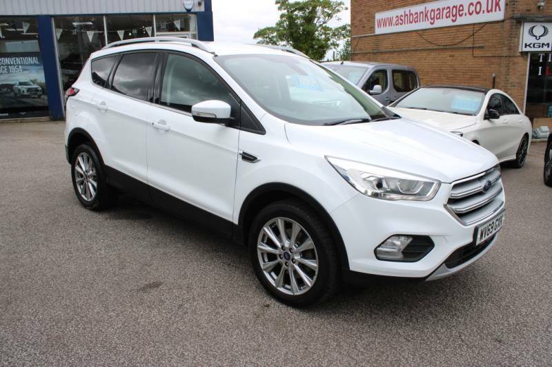 Ford Kuga 2.0 Tdci Ecoblue Titanium Edition Suv M WV69GXK White #4