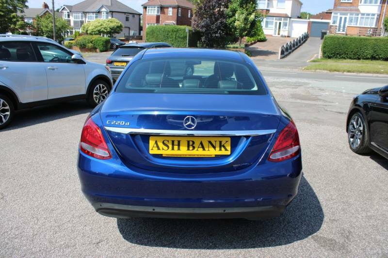 Mercedes-Benz C Class 2.0 C220d Se Saloon G-tronic Euro 6 S PF70FXE Blue #6