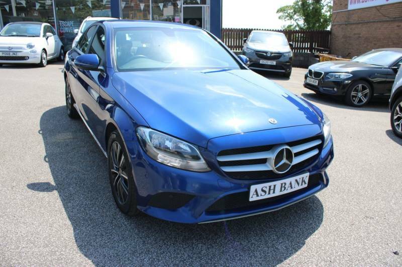 Mercedes-Benz C Class 2.0 C220d Se Saloon G-tronic Euro 6 S PF70FXE Blue #3