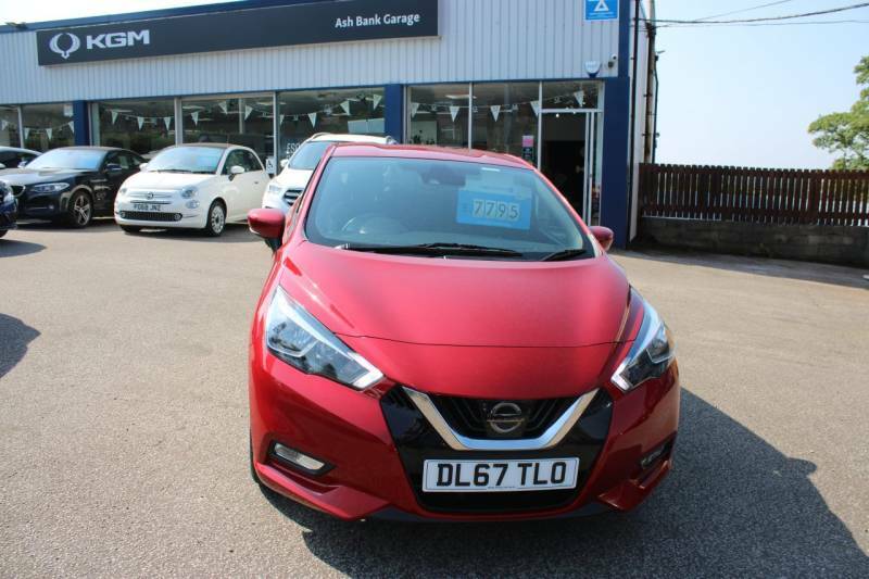 Nissan Micra 0.9 Ig-t N-connecta Hatchback Eu Red