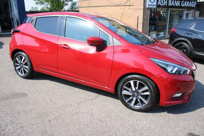 Nissan Micra 0.9 Ig-t N-connecta Hatchback Eu DL67TLO Red #4