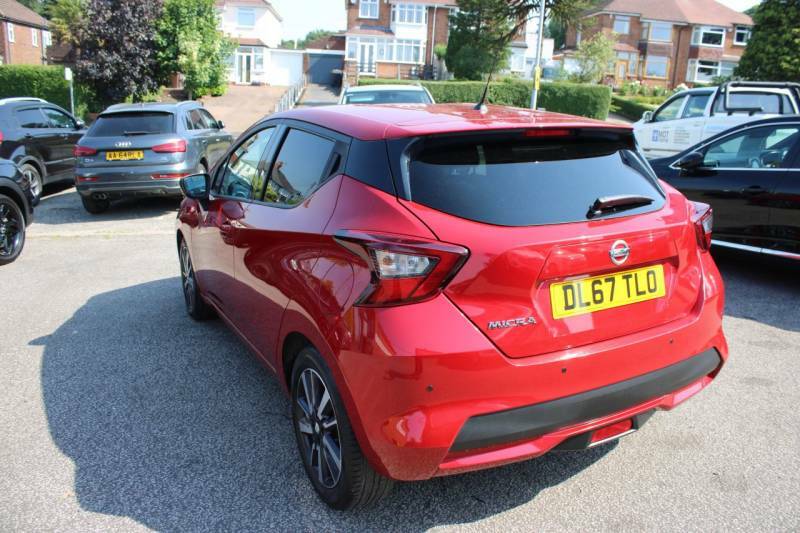 Nissan Micra 0.9 Ig-t N-connecta Hatchback Eu DL67TLO Red #6