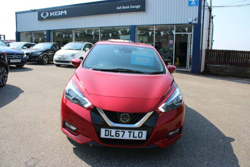 Nissan Micra 0.9 Ig-t N-connecta Hatchback Eu DL67TLO Red #2