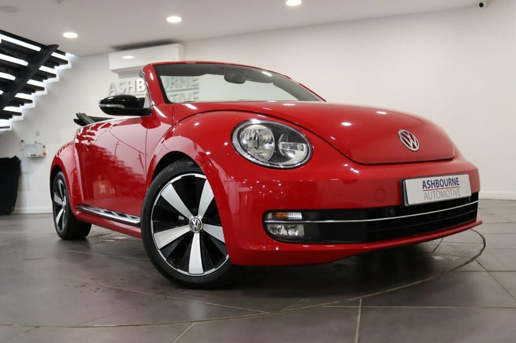 Volkswagen Beetle 2.0 Tdi Sport Cabriolet Euro 5 Red #3