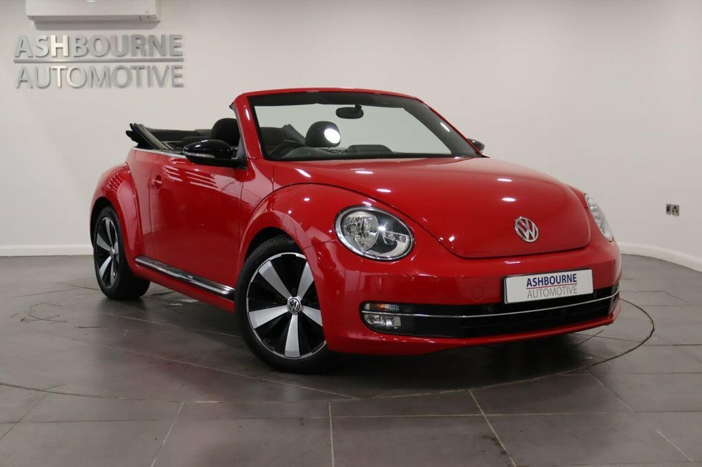 Volkswagen Beetle 2.0 Tdi Sport Cabriolet Euro 5 Red