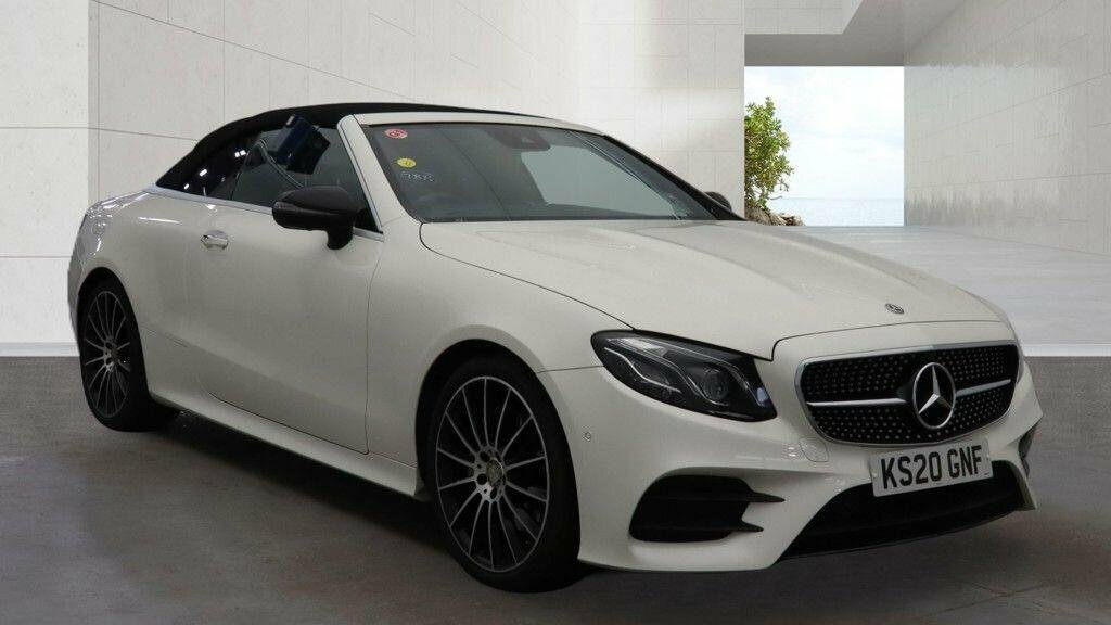 Mercedes-Benz E Class 2.0 E300dh Mhev Amg Line Night Edition Premium Pl White