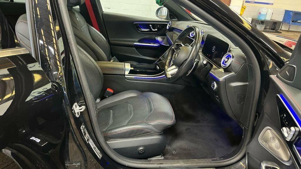 Mercedes-Benz C Class Coupe Black #11