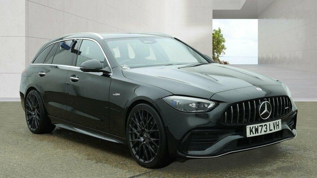Mercedes-Benz C Class Coupe Black #1