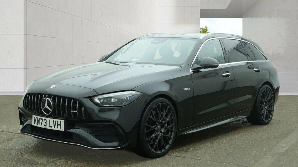 Mercedes-Benz C Class Coupe Black #2